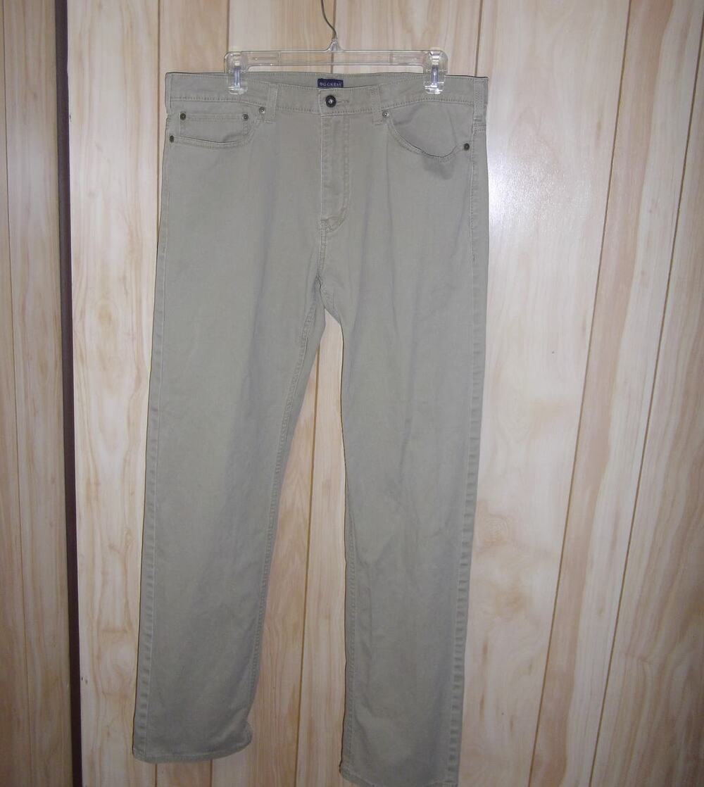 Levi Dockers Straight Fit Men Jeans 36" X 43"